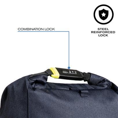 Bobby Urban Lite Anti-Theft Backpack by XD Design - Navy Blue