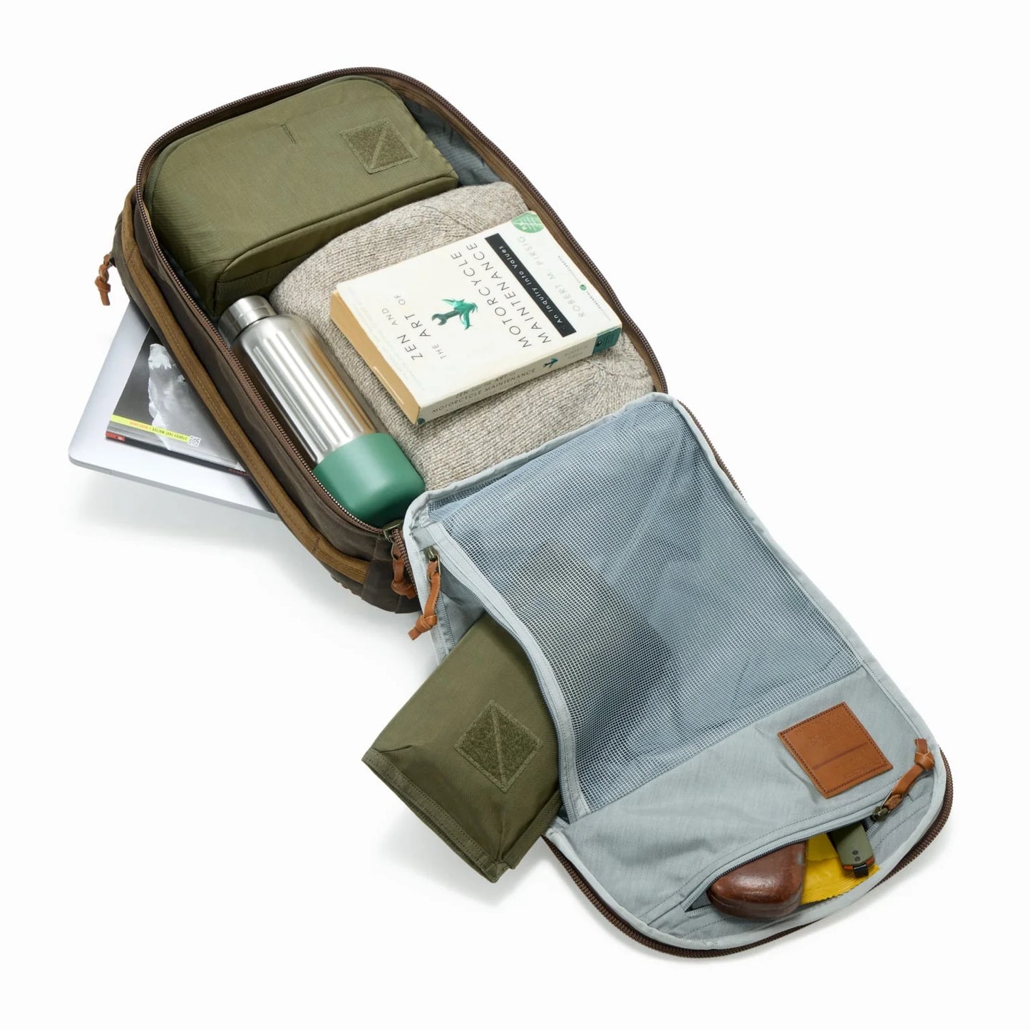 Evergoods - Civic Panel Loader 24L - Waxed Tan