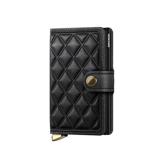 Premium Miniwallet Emboss Diamond Black