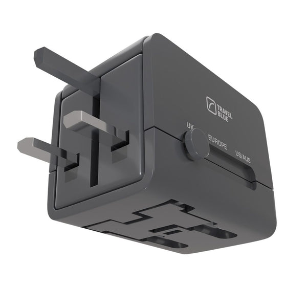 Travel Blue - World Travel Adaptor with USB-C