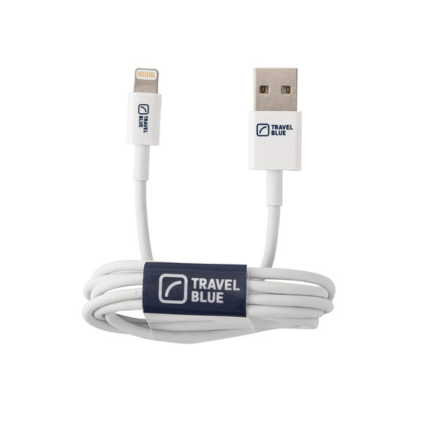 Travel Blue - Lightning USB Data Sync & Charge cable