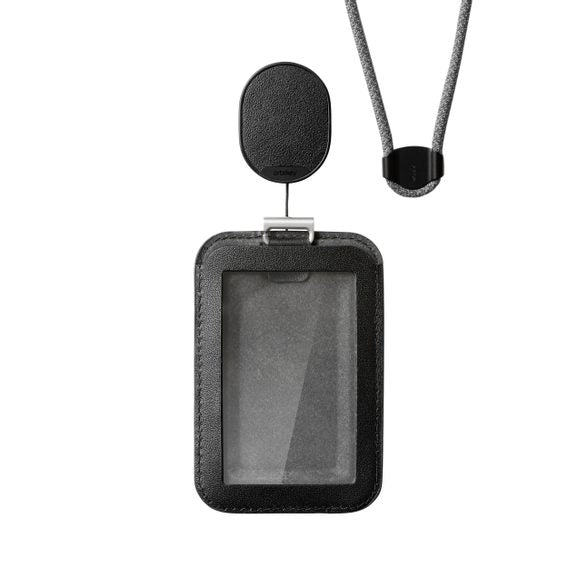Orbitkey - ID Card Holder Pro with lanyard - Black